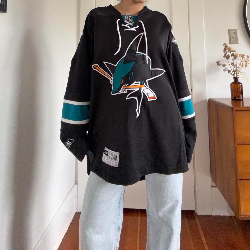 San Jose Sharks NHL Jersey🩵🦈🖤